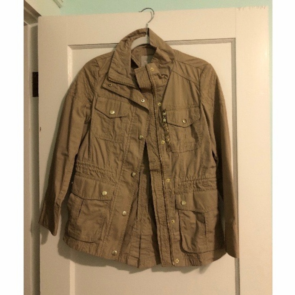 Banana Republic Tan Jacket Petite XS